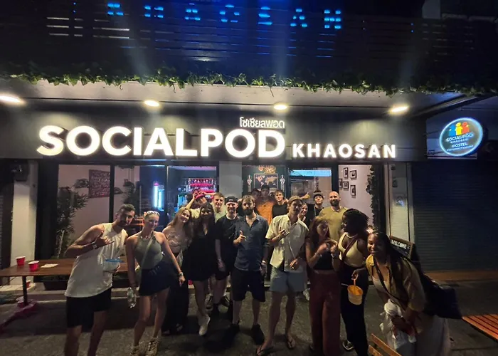 Hostel Social Pod Khao San *